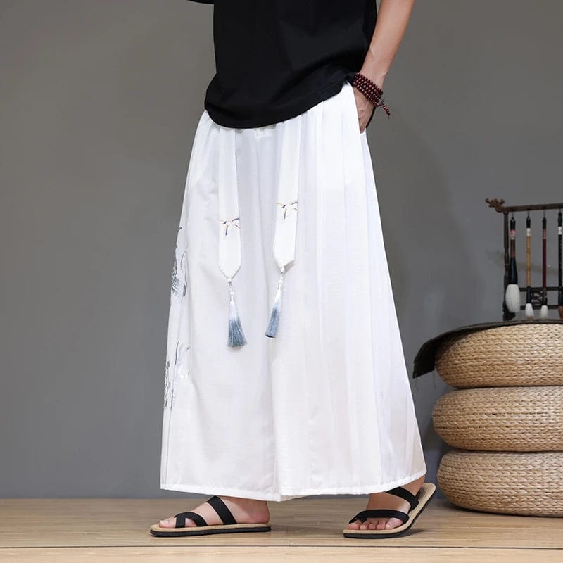 Wide bushido ghost dragon pants – High Street Beast
