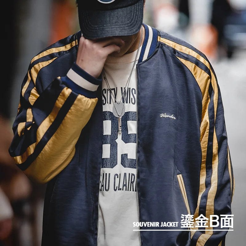 ジャケット・アウター doublet 3D PRITED SOUVENIR JACKET TIGER Mens 3D Tiger Print Jacket - Stylish Animal Pattern Coat