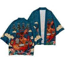 Load image into Gallery viewer, Ukiyo kimono set top + bottoms