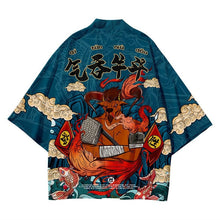 Load image into Gallery viewer, Ukiyo kimono set top + bottoms