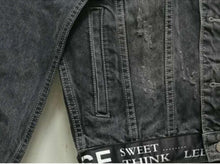 Load image into Gallery viewer, Patched vintage denim jacket