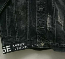 Load image into Gallery viewer, Patched vintage denim jacket