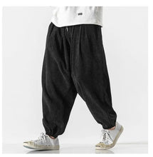Load image into Gallery viewer, Simple and clean corduroy harem pants