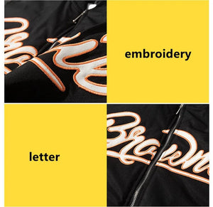 Freestyle varsity baseball jacket