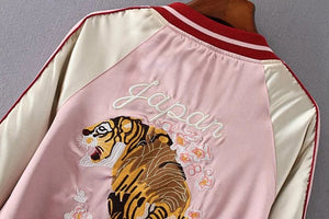 2 sided Okinawa tiger sukajan jacket