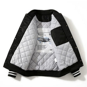 PE-LPE varsity baseball jacket