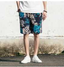 Load image into Gallery viewer, Assorted elastic waist drawstring graphics shorts