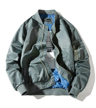 Load image into Gallery viewer, Maro solid bomber jacket
