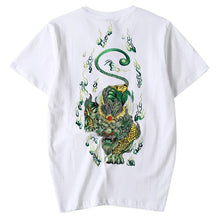 Load image into Gallery viewer, Embroidery green beast T-shirt