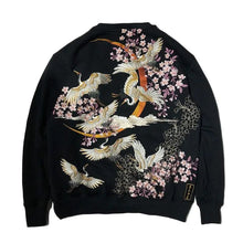Load image into Gallery viewer, Hyper Premium embroidery crane sweatshirt