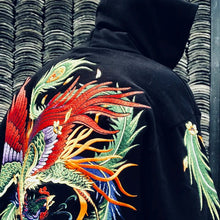 Load image into Gallery viewer, Hyper Premium vibrant phoenix hoodie