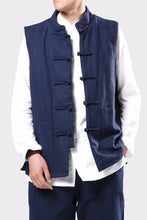 Load image into Gallery viewer, Solid Tang Dynasty vest