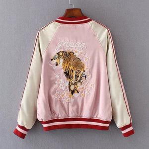 2 sided Okinawa tiger sukajan jacket