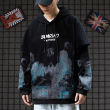 Load image into Gallery viewer, Sansui ink brush pull over hoodie