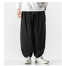 Load image into Gallery viewer, Simple and clean corduroy harem pants