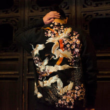 Load image into Gallery viewer, Hyper Premium embroidery crane sweatshirt