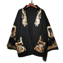Load image into Gallery viewer, Premium golden dragon kimono