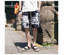 Load image into Gallery viewer, Assorted elastic waist drawstring graphics shorts