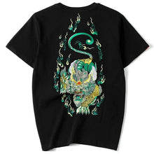 Load image into Gallery viewer, Embroidery green beast T-shirt