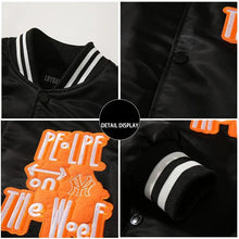 Load image into Gallery viewer, PE-LPE varsity baseball jacket