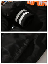 Load image into Gallery viewer, PE-LPE varsity baseball jacket