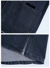 Load image into Gallery viewer, "Qīngkǎi" premium denim Tang jacket