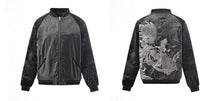Load image into Gallery viewer, Hyper-premiums embroidery silver phoenix sukajan jacket