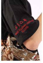 Load image into Gallery viewer, Hyper Premium embroidery golden dragon T-shirt