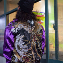 Load image into Gallery viewer, Hyper Premium embroidery carp vs phoenix sakura sukajan jacket