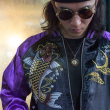 Load image into Gallery viewer, Hyper Premium embroidery carp vs phoenix sakura sukajan jacket