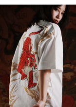 Load image into Gallery viewer, Hyper premium embroidery fiery tiger T-shirt