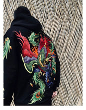 Load image into Gallery viewer, Hyper Premium vibrant phoenix hoodie