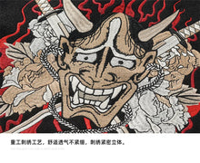 Load image into Gallery viewer, Premium oni sword varsity baseball jacket