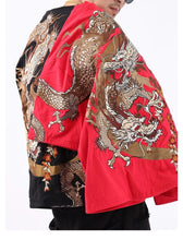 Load image into Gallery viewer, Hyper Premium embroidery golden dragon T-shirt