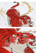 Load image into Gallery viewer, Hyper premium embroidery fiery tiger T-shirt