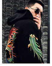 Load image into Gallery viewer, Hyper Premium vibrant phoenix hoodie