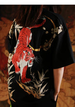 Load image into Gallery viewer, Hyper premium embroidery fiery tiger T-shirt