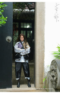 Hyper Premium embroidery dragon phoenix sukajan jacket