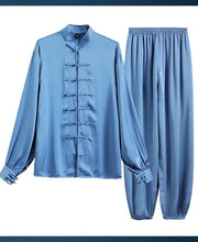 Load image into Gallery viewer, &quot;qínshū&quot; Tang Dynasty silk shirt + pants