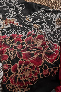 Premium twin dragon embroidery sukajan jacket