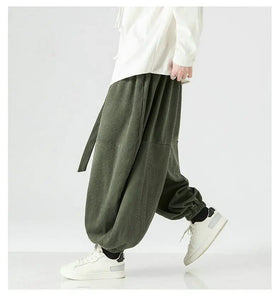 Wide bushido wabi sabi pants