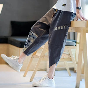 "Souta" ankle length harem pants