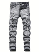 Load image into Gallery viewer, Vintage &quot;karada&quot; ragged denim jeans