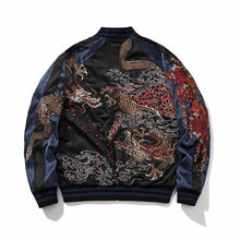 Load image into Gallery viewer, Premium twin dragon embroidery sukajan jacket