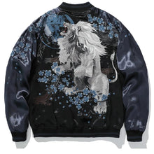 Load image into Gallery viewer, Hyper premium midnight lion sukajan jacket