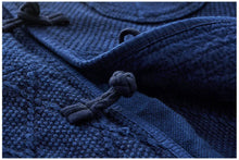 Load image into Gallery viewer, Hyper premium "Diànxuán" Tang indigo denim jacket