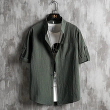 Load image into Gallery viewer, &quot;mou&quot; solid style shirt