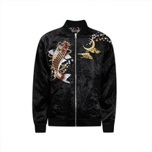 Load image into Gallery viewer, Hyper Premium embroidery carp vs phoenix sakura sukajan jacket