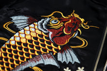 Load image into Gallery viewer, Hyper Premium embroidery carp vs phoenix sakura sukajan jacket