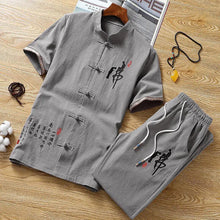 Load image into Gallery viewer, "Longwei" Tang Dynasty shirt + pants set